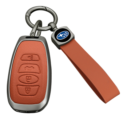 斯巴鲁WRX森林人BRZ力狮XV钥匙套旭豹CROSSTREK壳傲虎LEVORG包扣