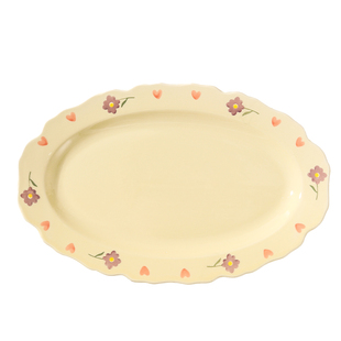 陶瓷鱼盘家用2026新款蒸鱼盘子高级感字母浮雕装鱼大菜盘深盘碟子