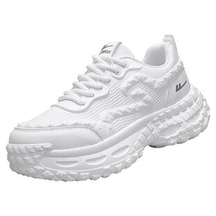 回力男鞋2026春季新款潮牌运动白色休闲跑步厚底轮胎底小白老爹鞋