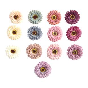 仿真秋非洲菊花仿真花假花绢花 diy花环帽子婚庆场景布置拍摄道具