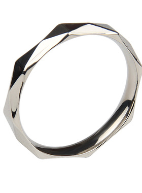 情侣简约光面戒指钛钢不掉色