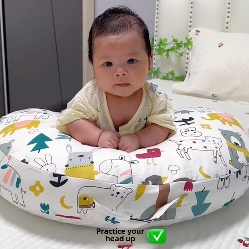 斜坡枕婴儿防吐奶哺乳枕二合一夏季防呛奶新生儿防胀气练抬头神器