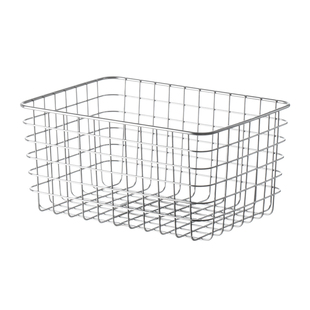 懒角落不锈钢收纳筐网篮厨房大号砧板收纳鸡蛋面包储物篮杂物篮子