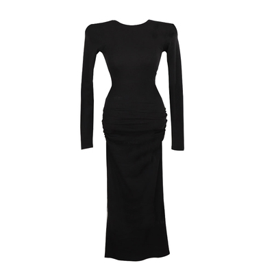 包臀修身性感连衣裙长款打底裙