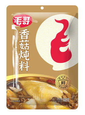 毛哥香菇鸡清汤火锅底料300g