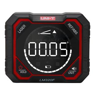 优利德LM320D倾角仪高精度电子角度尺带磁角度仪激光水平打线仪