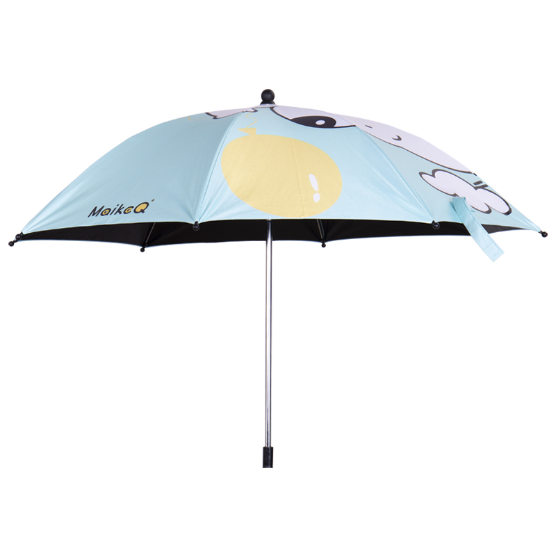 MaikcQ婴儿推车遮阳伞溜娃神器支架童车蓬棚防晒雨伞防紫外线通用