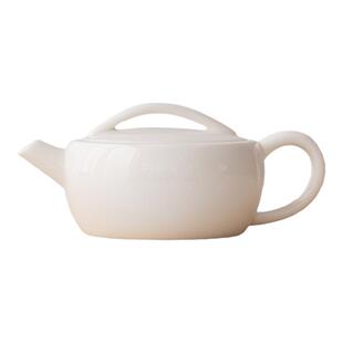 羊脂玉茶壶陶瓷泡茶单壶德化白瓷西施壶提梁壶中式功夫茶具泡茶器