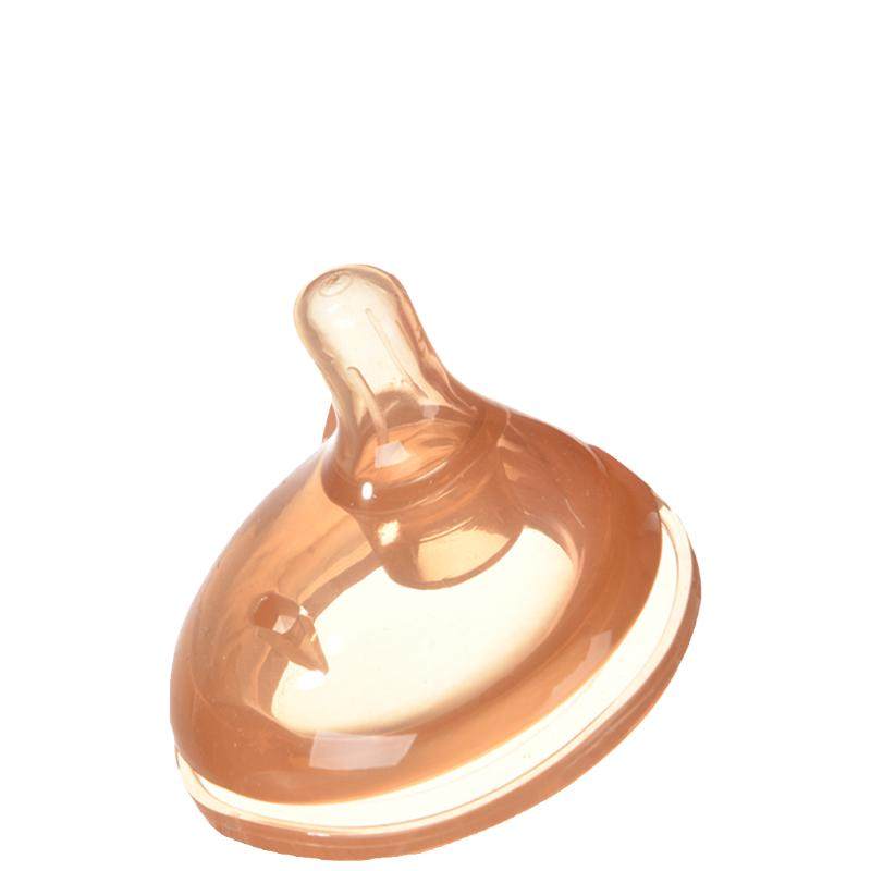 贝因美婴儿硅胶断奶神器宝宝仿真奶嘴母乳实感乳头超软宽口径