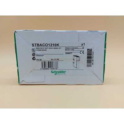 议价STBACO1210 SCHNEIDER ELECTRIC ADVANTYS STBACO1210K 分析