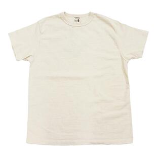 日本SAMURAI JEANS SJST-SC01武士和棉劲草木染纯色复古短袖T恤