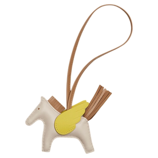 适用于爱马仕包包小马挂件鳄鱼皮小飞马真皮包挂饰车载汽车内吊饰