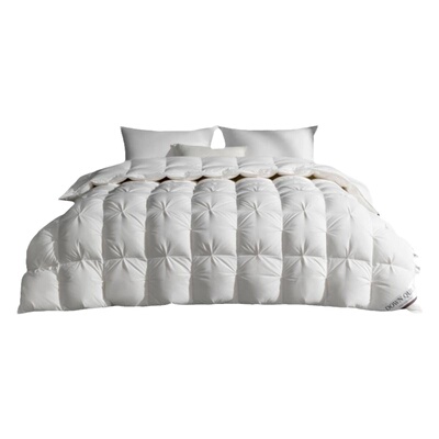 奢世希尔顿羽绒床垫家用软垫加厚