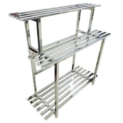 不锈钢多层加宽加厚花架