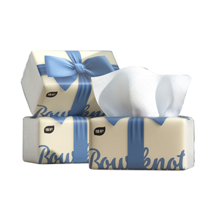 3包气垫抽纸实惠装400张家用卫生纸原生浆餐巾纸办公室擦手面巾纸