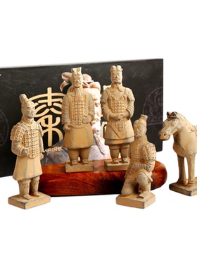 秦始皇兵马俑摆件西安旅游纪念品