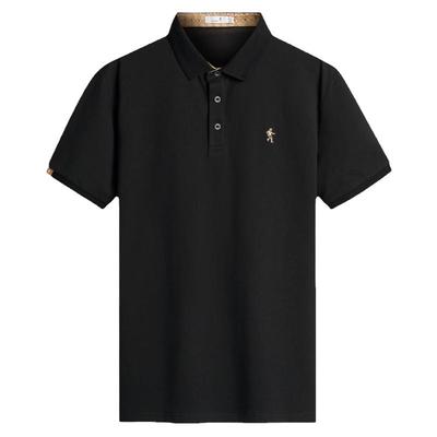 【吸汗透气】与狼共舞翻领短袖T恤男2024夏季新款纯棉亲肤polo衫