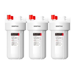 GOOTHO大白瓶前置过滤器家用大蓝胖瓶自来水龙头大流量全屋净水器