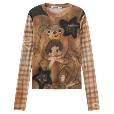 fordare搞怪小熊梦幻乐园系列T恤