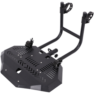 适用于哈弗猛龙自行车架后挂架车载备胎式旗杆天线工兵铲支架改装