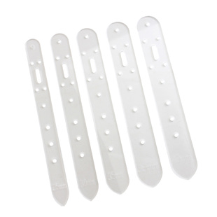 手工皮具DIY皮带模板皮带定位打孔图纸5种规格皮条打孔模块