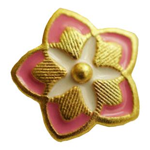 新款虎年开运粉色招财纳福diy金饰散珠大孔手绳小配件手链挂件