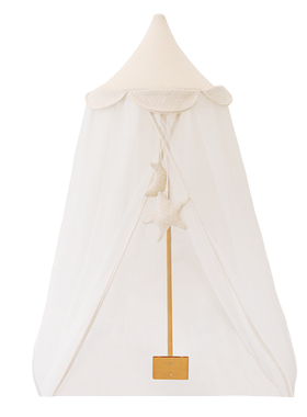 Faroro婴儿床蚊帐带支架家用可升降儿童蚊帐实木支架宝宝蚊帐罩