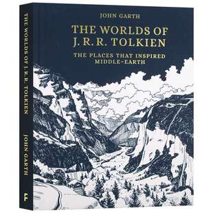 精装 The Worlds of JRR Tolkien 英文原版人物传记 托尔金的世界 英文版进口原版英语书籍