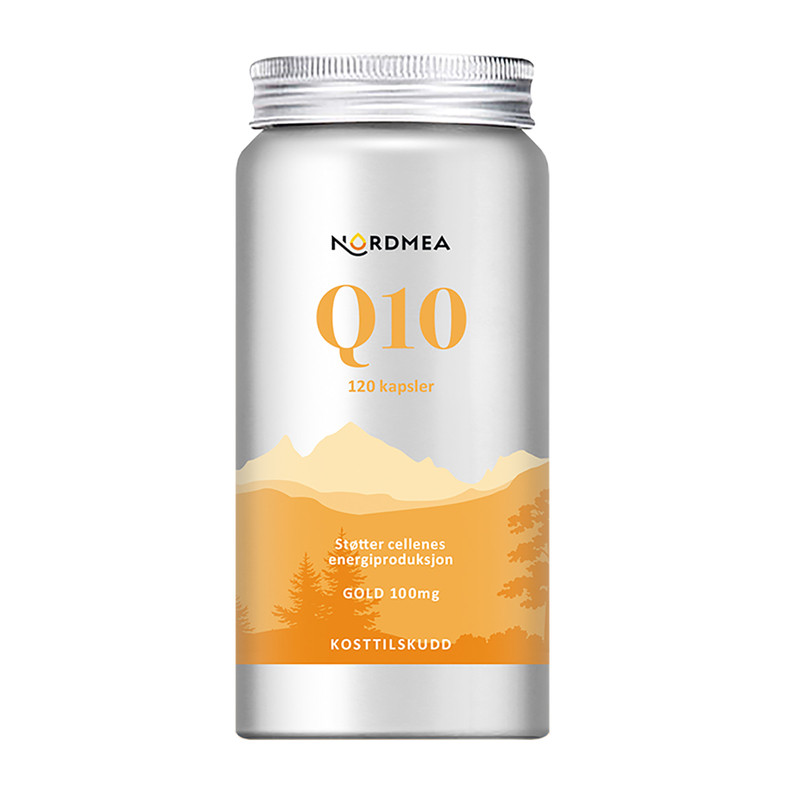 原装NORDMEA挪威辅酶Q10挪美辅酶Q10泛醌卵磷脂复合配方120粒