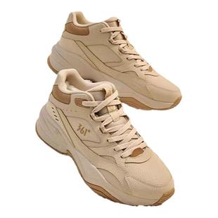 361度加绒男鞋老爹鞋防泼水冬季休闲保暖情侣加毛运动防滑鞋子女