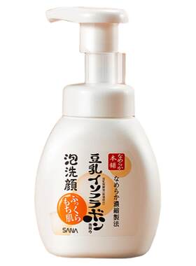 日本sana莎娜豆乳泡沫敏感肌温和
