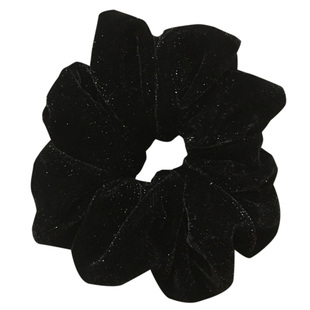 韩国天鹅绒丝绒满天星丸子头黑职业发绳发饰头饰头花发圈精品百搭