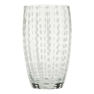 [清仓]意大利进口zafferano家用水杯创意雨点杯子简约牛奶果汁杯