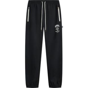 李宁卫裤男反伍BADFIVE 裤子男士休闲裤舒适针织速干运动长裤男