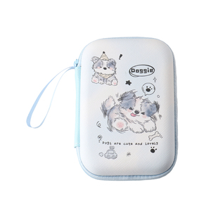 数据线收纳包手机充电器大容量移动硬盘u盘有线耳机充电宝收纳盒旅行电源线收纳袋ccd相机包保护套硬壳便携盒