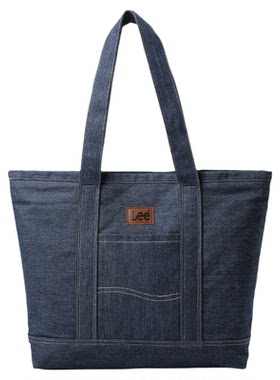 Lee牛仔托特大容量通勤包