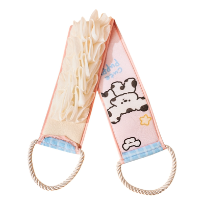 卡通搓澡巾加长加宽双面擦背去污