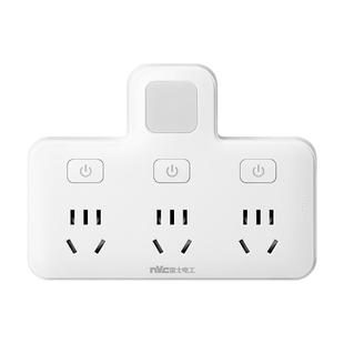 雷士插座转换器一转多家用转换器插排多功能排插转换插头扩展插板