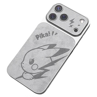 适用于苹果17pro手机壳新款iphone16promax康宁TPU防摔小羊皮15pro磁吸无线充电14皮卡丘13简约12灰11保护套