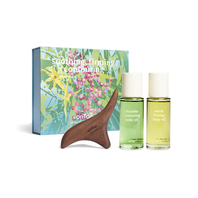 onTop马达加斯加限定身体油套组 肩颈紧致抗皱按摩spa精油50ml*2