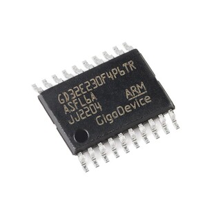 原装 GD32E230F4P6TR TSSOP-20 ARM Cortex-M23 32位微控制器-MC