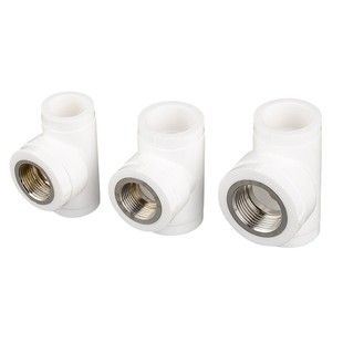 ppr内丝三通接头管材热熔配件内牙三通20 4分25 32家用水管配件