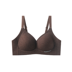 无痕内衣女士小胸聚拢收副乳防下垂上托提拉无钢圈舒适裸感文胸罩