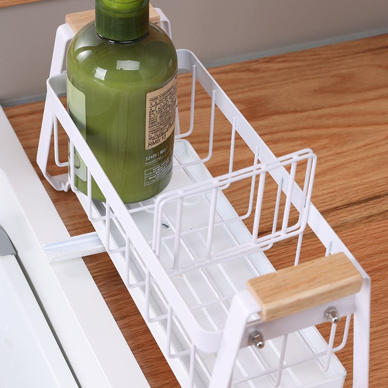 厨房置物架水龙头沥水碗架沥水收纳整理刷抹布洗碗池水槽多功能棉