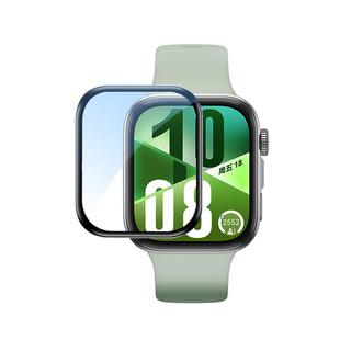 蓝猩适用华为fit4pro钢化膜全屏覆盖WATCH智能手表4pro防摔抗指纹FIT一体保护贴膜高清玻璃抗指纹新款运动男