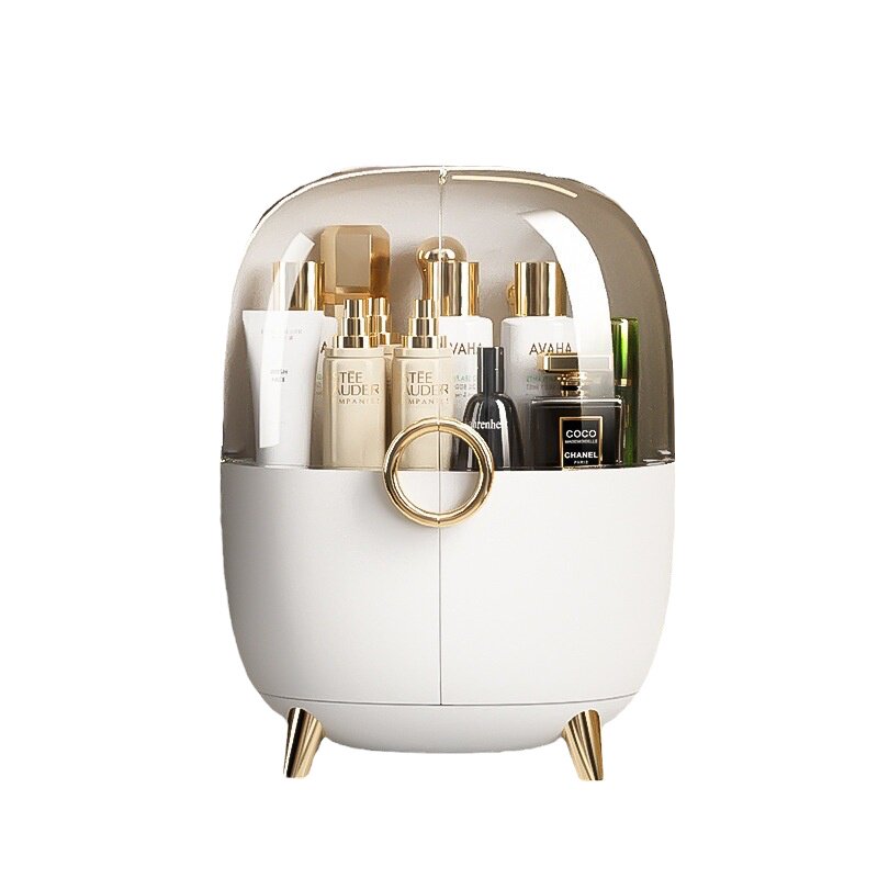 小清新环保塑料化妆品收纳盒