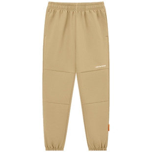 特步童装儿童户外加绒运动裤男童保暖长裤2026年秋冬新款大童裤子