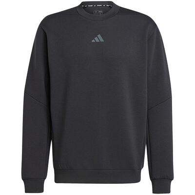 【自营】adidas阿迪达斯男子太空棉运动健身长袖卫衣套头衫JJ4642