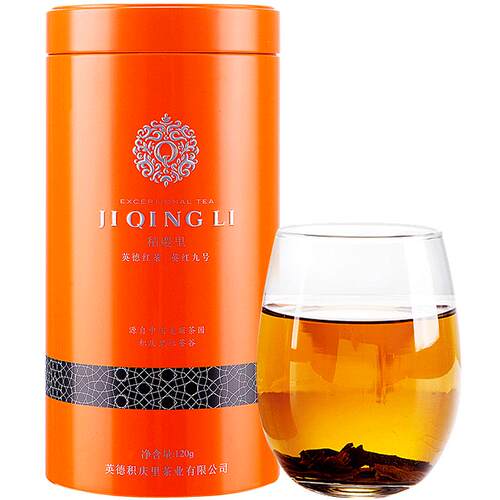 积庆里正宗英德红茶英红九号官方旗舰广东一级浓香型有机红茶120g