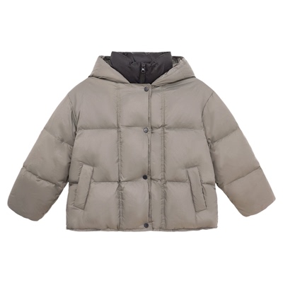 派町童装男童轻薄款羽绒服冬季保暖外套2025新款儿童加厚防风冬装